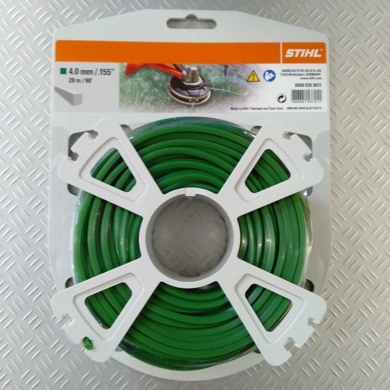 Filo nylon quadrato 4,0 mm