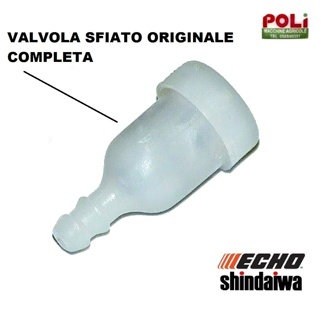 VALVOLA SFIATO SERBATOIO BENZINA ECHO SHINDAIWA