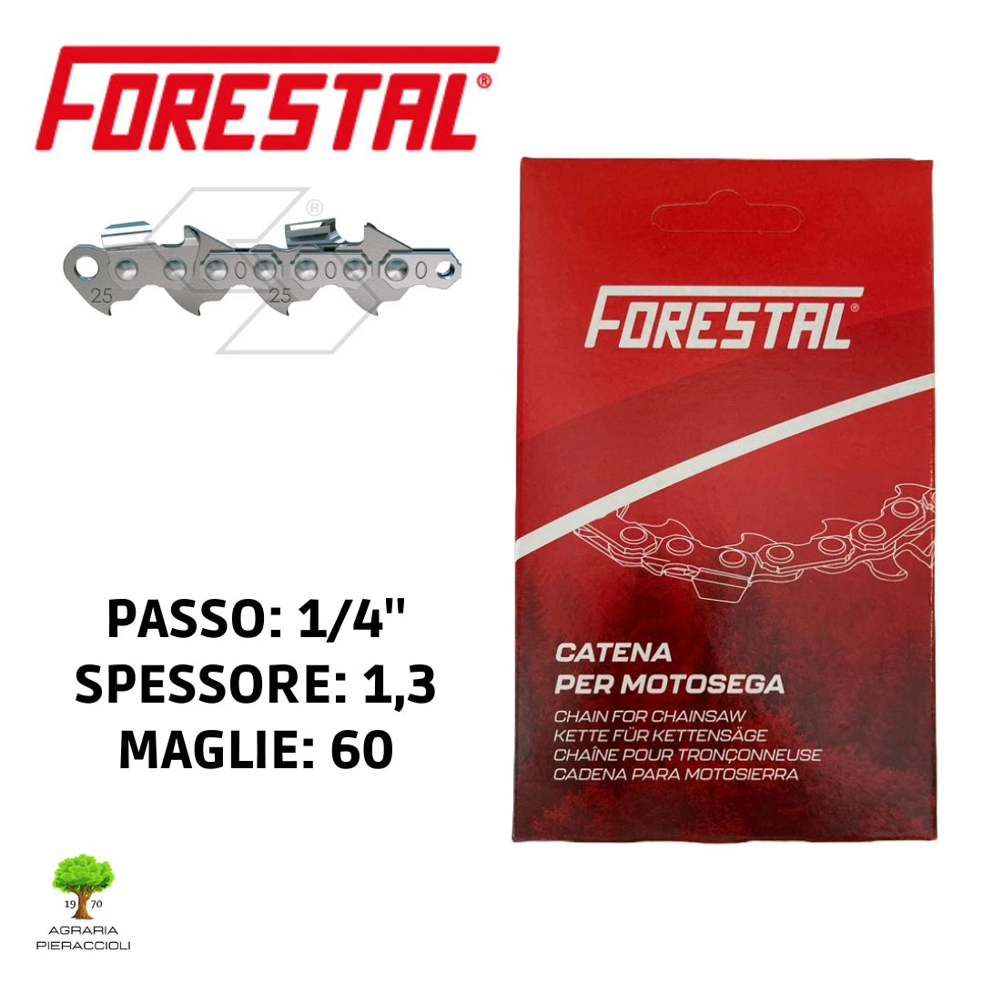 Catene FORESTAL 1/4 60E 1.3